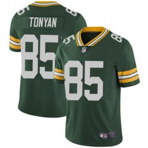 Men's Green Bay Packers #85 #85 Robert Tonyan Green Vapor Untouchable Limited Stitched NFL Jersey